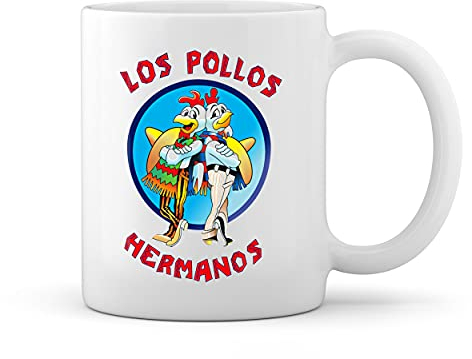 Breaking Bad Los Pollos Hermanos Weiße Tasse Mug