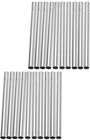 50 Pcs Wind- Chime- Röhrchen Aluminiumwind- Chime- Rohre Wind- Chime- Aluminium- Röhrchen Die für Erwachsene Künste für Erwachsene Sind mit Einem Durchmesser von 6 Mm 90 Mm Lang