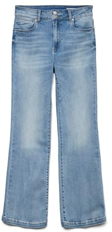 VERO MODA Female Ausgestellt VMTANNA Hohe Taille Ausgestellt Jeans