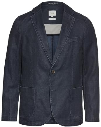 camel active Men's Casual Blazer, darkblue, 50