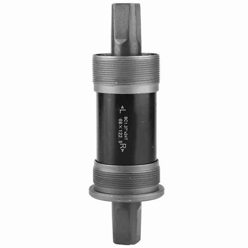 Brrnoo Tretlager, Innenlager Press Fit für S-Halterung, Vierkantlochachse, Fahrradteile für Quadratische Konische Spindelkurbel (68X122,5L)