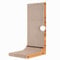 Rascador para Gatos | Ideal Gatos Grandes | En Forma de L | 68x28x40cm | Poste Vertical de Cartón Reforzado con Madera y Base | Protege Muebles o Sofás | con Bola de Juguete