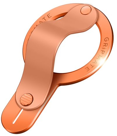 GripMate Handy Ring für MagSafe, Orange | Magnetisch Halterung Abnehmbar, Komfortabler Finger Telefon Loop Griff, Für iPhone 17/16/15/14/13/12 Alle Smartphone