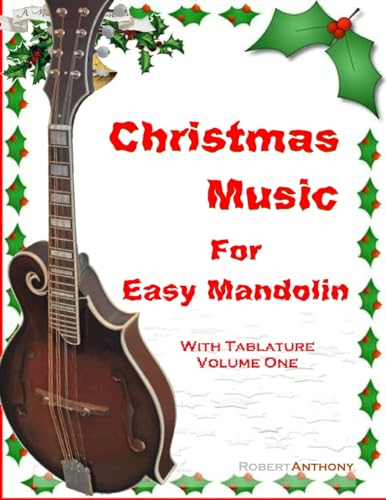 Christmas Music for Easy Mandolin with Tablature