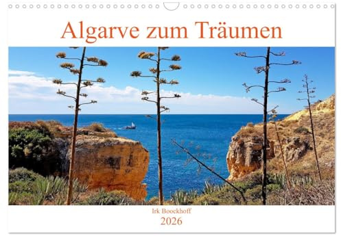 Algarve zum Träumen (Wandkalender 2026 DIN A3 quer), CALVENDO Monatskalender: Traumhafte Fotos von der Algarve (CALVENDO Orte)