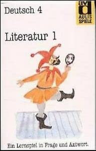Aulis Kartenspiele. Faltschachtel mit 80 Spielkarten, 1 Spielanleitung und 1 Lösungskarte. Kartenformat 8,9 × 5,7 cm: Aulis Spiele, Deutsch, Nr.4, Literatur