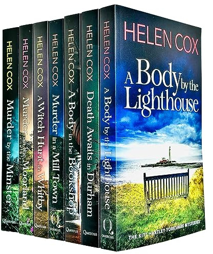 The Kitt Hartley Yorkshire Mysteries Series 7 Books Collection Set By Helen Cox (Murder by The Minster, A Body in the Bookshop, Murder on the Moorland, Murder in a Mill Town & More)