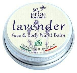 Erbe Toscane Balsamo Notte Lavanda - Ottimo per la Pelle Delicata e Sensibile - Puro Concentrato e Naturale - Prodotto a Mano in Toscana - 10 ML