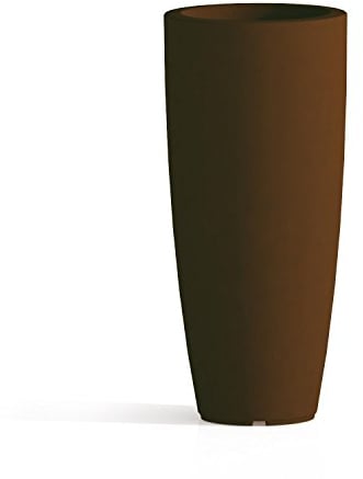 TEKCNOPLAST Maceta V0023, MARRÓN, Ø 33 cm. -H 70 cm