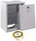 SKT Antennenschrank mit Metall-Lochplatte 40 x 40 x 20 cm, QAS4045