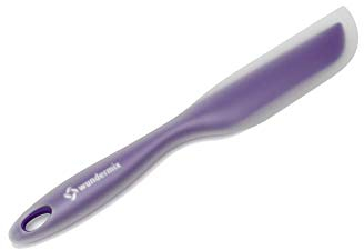 Wundermix - WunderSpatel® Biegsamer Spatel • Spachtel ideal für deine Küchenmaschine • Als Schaber zum Entleeren des Mixtopfs • Farbe: Lila