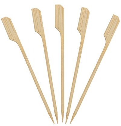 kingseal Bambus Paddel Picks Casual 4.5 Inches natur