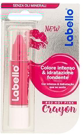 LABELLO Crayon Lippenbalsam Farbe 02 Hot Pink Lipstick