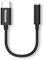 MaGeek Type C to 3.5mm Headphone Audio Adapter USB-C to Earphone Aux Adapter [Full Digital Hi-Resolution 96 kHz /24-bit] for iPad Pro/Google Pixel/Pixel 2/3/Samsung S10 S9/OnePlus and More (Black)