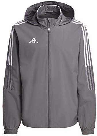 adidas Herren Tiro21 Aw Jkt Jacke, Team Grey Four, M EU