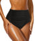 JFAN Bas de Maillot Taille Haute Femme Bas de Bikini Grande Taille Culotte Maillot de Bain Femme, Le Noir M