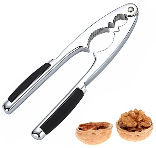 astound Schiaccianoci - Schiaccianoci Cracker di Castagne,Pinze per Castagne Noce Mandorle Pinze per nocciole Pinza apridadi in Metallo Pinza Apri Castagne Multifunzionale