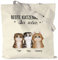 Kiddle-Design Katzenbesitzer Jutebeutel Personalisiert Geschenk für Katzenmama Katzenliebhaber Katzenhalter Frau Cat Mom Katzenfreund Haustier