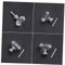 Angoily Diamond Acrylic Crystal Handles 10 Pack for Cabinet Knobs Drawer Pulls and Glass Door Hardware