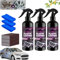 HOPASRISEE Premium-Rostentferner-Spray für Autos, multifunktionaler Metall-Rostentferner, leistungsstarker Kfz-Rostentferner, Auto-Rostentfernungsspray, Eisenpulver-Rostentferner (3 Stück)