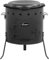 BBQ-Toro Gusseisen Kazan 16 Liter mit Kazan Ofen Ø 45 cm | XXL Gusstopf mit Deckel, Gusseisentopf | Gulaschkessel, Feuerkessel, Outdoor Ofen | Feuer-Ofen, Eintopfofen, Feuerstelle, Utschak