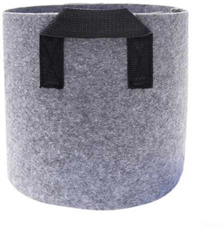Sacs de culture en tissu de 88 litres, lot de 5 poignées renforcées, robustes et respirants (7 litres)