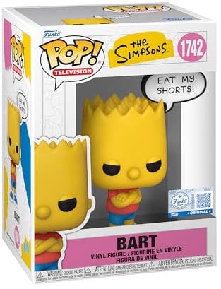 Funko Pop! Sayings: Simpsons - Bart Simpson - The Simpsons - Figura de Vinilo Coleccionable - Idea de Regalo - Mercancia Oficial - Juguetes para Niños y Adultos - TV Fans