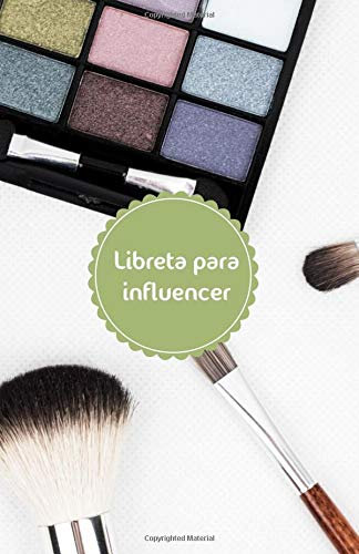 libreta para influencer: makeup