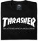 Thrasher Herren Skate Mag T-Shirt, schwarz, S EU