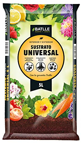 Semillas Batlle - Universal-Substrat, 5 l, Gelb