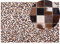 Patchwork Teppich bunt braun schwarz beige 160 x 230 cm handgefertigt Konya