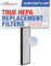 LifeSupplyUSA Filtro HEPA de repuesto compatible con Rowenta XD6070 XD6075 compatible con PU4010 – PU4015, PU4020 – PU4025 Intense Pure Air Purificadores