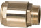 Barberi Rückschlagventil 1/2 Zoll IG zu AG, Max. 16 bar, DN15, 53 mm, 110°C