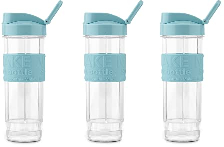 H.KOENIG BTL16 KIT BOUTEILLE POUR MINI-BLENDER SMOO16, Bleu Pastel