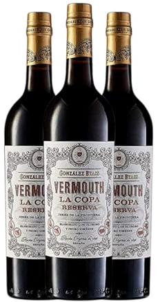 Vermut González Byass La Copa Reserva 75 cl (Caja de 3 Botellas de 75 cl)
