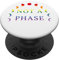 Kein Phase-Design im Boho-Stil, Regenbogenmotiv, Mond, Pride Month PopSockets mit austauschbarem PopGrip