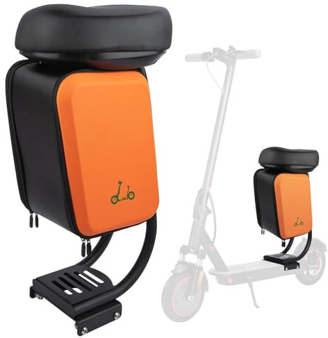 E Scooter Sitz,Multifunktionssitz mit 10-Liter-Tasche Scooter Sitzkissen Gepolsterter Sitz für Xiaomi M365 Pro Pro2 1s Scooter-Zubehör