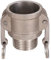Ciieeo Raccordo Rapido Inossidabile B Tipo Connettore Cam And Groove Adattatore per Tubo Flessibile Facile Installazione e Resistente Accessorio Duraturo per Uso Professionale
