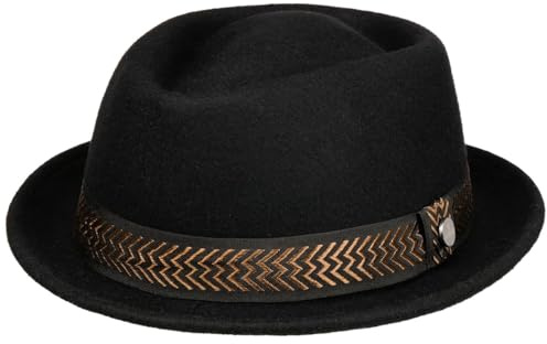 LIERYS St. Claude Pork Pie Wollhut Made in Italy Damen Herren Winter