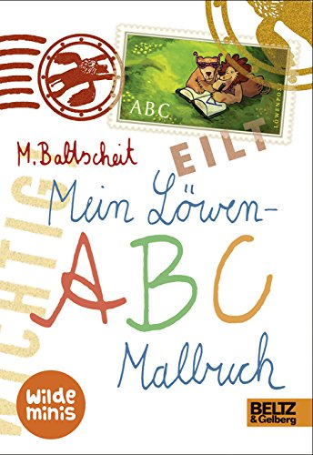 Mein Löwen-ABC Malbuch: Wilde Minis