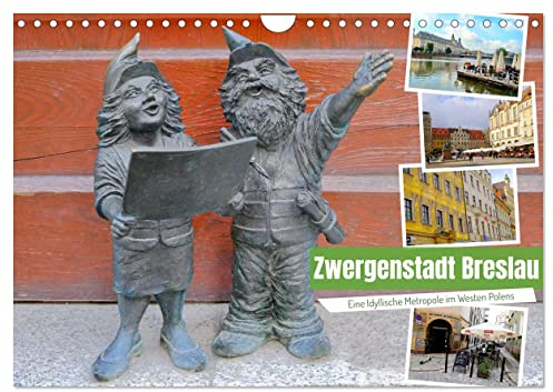 Zwergenstadt Breslau (Wandkalender 2026 DIN A4 quer), CALVENDO Monatskalender: Breslau eine liebenswerte Stadt im Westen Polens (CALVENDO Orte)