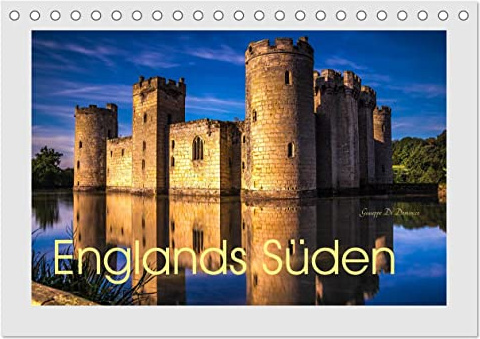 Englands Süden (Tischkalender 2026 DIN A5 quer), CALVENDO Monatskalender: Südengland: raue Klippen, malerische Dörfer und geheime Kultstätten (CALVENDO Orte)