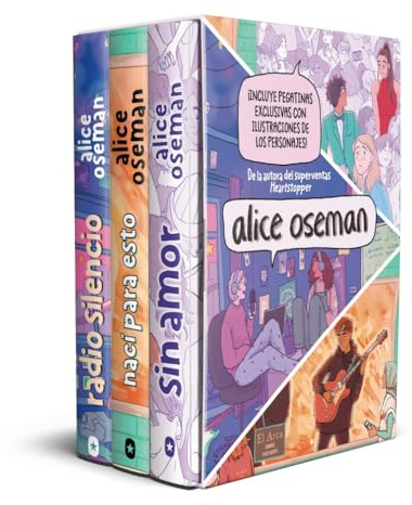 Estuche Alice Oseman: Sin amor, Nací para esto, Radio Silencio: Incluye ilustraciones inéditas de la autora