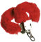W WIDMANN MILANO Party Fashion - Handschellen mit Plüsch, Rollenspiele, Junggesellinnenabschied, Accessoire, Karneval