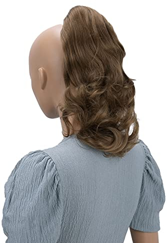 CAISHA Bunte Strähne Strähnchen 1 Clip in Extensions 55cm Haarverlängerung Langhaar Haarteil hitzebeständig div. Farben T2512B