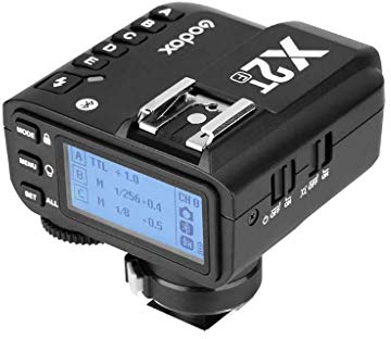 Godox X2T-F TTL Wireless Trigger Flash 2.4G 1 / 8000s HSS TTL Manueller Funktionsauslöser für FUJIFILM-Kameras mit sauberem Stoff