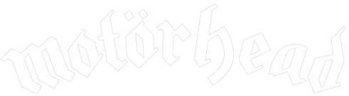 Aufkleber Motörhead Logo weiß Sticker Rock 'n'' Röll Lemmy XL ca. 50x12 cm