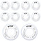VCE 10 Pack PTFE Industrial Sealant Tape White Thread Seal Tape,12mm x 13m