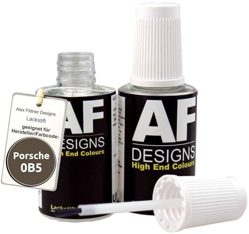 Alex Flittner Designs Lackstift für Porsche 0B5 Felgen Platinum Silber