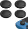 4 Pcs Replacement Joystick Covers, Controller Black Grip Covers Silicone Analog OLED Thumbstick Replacement Button Caps Protective Analog Stick Accessories Compatible with Nintendo Switch Lite